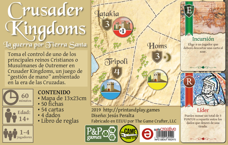 Crusader Kingdoms Fondo caja