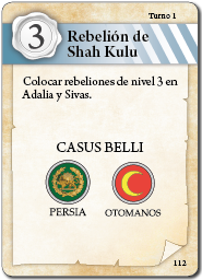 carta Rebelión Shah Kulu